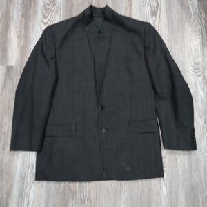 Savile Row Men's Dark Gray Blazer Jacket